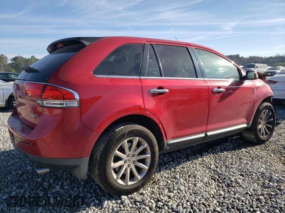 2012 Lincoln MKX with VIN 2LMDJ6JK3CBL05299, listed as a Copart auction lot 49657815 with 107,146 mi miles and Salvage Title. Bid and sale history available at carsss.com. Image 3.