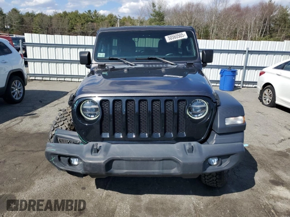2020 Jeep Wrangler Unlimited Sport S z VIN 1C4HJXDG8LW242701, wystawiony jako Copart lot #50560505 z przebiegiem 73 206 mil mil oraz Szkoda całkowita • Salvage title. Historia ofert i sprzedaży dostępna na DreamBid. Obrazek 5.