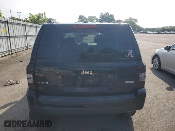 2014 Jeep Patriot Latitude with VIN 1C4NJRFB8ED717276, listed as a Copart auction lot 62717775 with 108,933 mi miles and Salvage title. Bid and sale history available at DreamBid. Image 6.