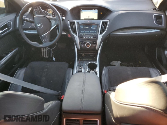 2018 Acura TLX w/A-SPEC Pkg with VIN 19UUB3F61JA003396, listed as a Copart auction lot 77971904 with 63,348 mi miles and Salvage Title. Bid and sale history available at carsss.com. Image 8.