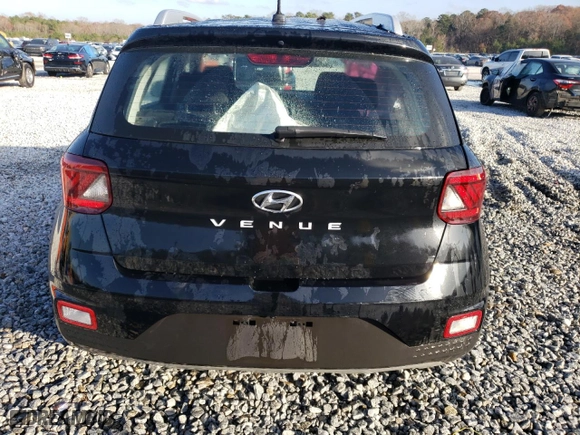 2024 Hyundai Venue SEL with VIN KMHRC8A35RU294406, listed as a Copart auction lot 85046494 with NaN miles and Salvage Title. Bid and sale history available at carsss.com. Image 6.