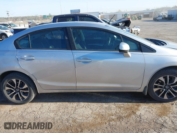 2013 Honda Civic EX with VIN 19XFB2F82DE033673, listed as a IAAI auction lot 41866707 with 194,651 mi miles and . Bid and sale history available at DreamBid. Image 14.