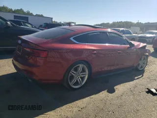 2018 Audi A5 Sportback Premium Plus with VIN WAUENCF5XJA007350, listed as a Copart auction lot 74680973 with 111,276 mi miles. Bid and sale history available at carsss.com. Image 3.