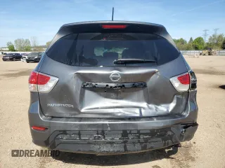 2016 Nissan Pathfinder Platinum z VIN 5N1AR2MN8GC614746, wystawiony jako Copart lot #56227895 z przebiegiem 135 306 mil mil oraz Szkoda całkowita • Salvage title. Historia ofert i sprzedaży dostępna na DreamBid. Obrazek 6.