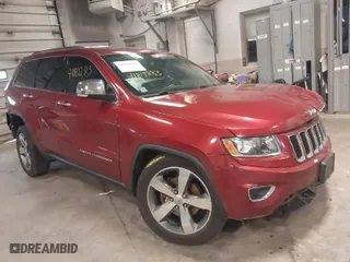 2014 Jeep Grand Cherokee Limited with VIN 1C4RJFBG8EC101763, listed as a IAAI auction lot 41817283 with 196,007 mi miles. Bid and sale history available at carsss.com. Image 1.