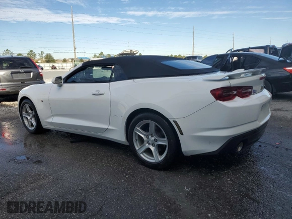 2020 Chevrolet Camaro 1LT with VIN 1G1FB3DS6L0112607, listed as a Copart auction lot 87501625 with 52,385 mi miles and Non Repairable. Bid and sale history available at carsss.com. Image 2.