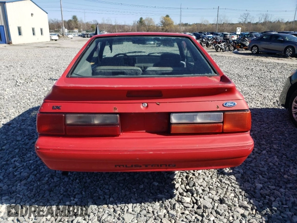 1993 Ford Mustang with VIN 1FACP41M4PF182123, listed as a Copart auction lot 52154315 with 70,458 mi miles and Clean title. Bid and sale history available at DreamBid. Image 7.