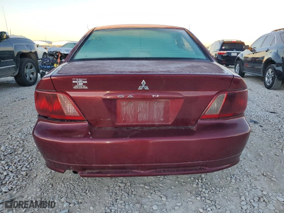 2003 Mitsubishi Galant ES with VIN 4A3AA46G13E153259, listed as a Copart auction lot 84300624 with 0 miles and Salvage Title. Bid and sale history available at carsss.com. Image 6.