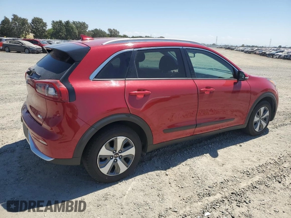 2018 Kia Niro EX with VIN KNDCC3LC7J5126758, listed as a Copart auction lot 63329674 with 74,363 mi miles and Salvage Title. Bid and sale history available at DreamBid. Image 3.