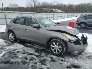 2010 Infiniti EX Journey with VIN JN1AJ0HR6AM757275, listed as a Copart auction lot 87466554 with 229,764 mi miles and Salvage Title. Bid and sale history available at DreamBid. Image 4.