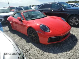 2024 Porsche 911 Carrera with VIN WP0CA2A95RS238446, listed as a Copart auction lot 74348734 with Not Provided miles and Salvage Title. Bid and sale history available at DreamBid. Image 4.