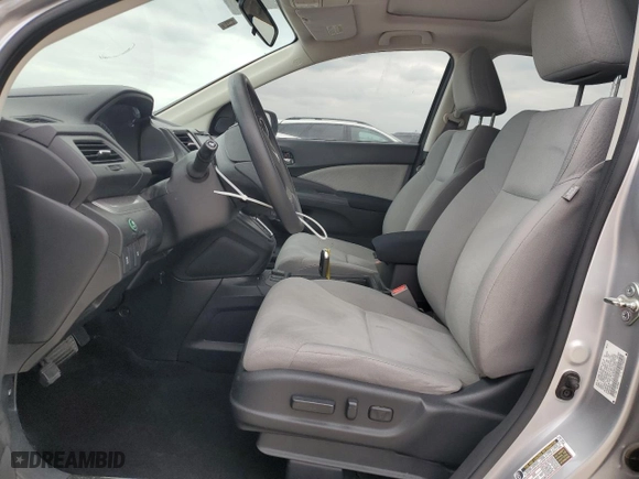 2015 Honda CR-V EX with VIN 3CZRM3H54FG710143, listed as a Copart auction lot 53399105 with 59,302 mi miles and Salvage Title. Bid and sale history available at carsss.com. Image 7.