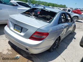2008 Mercedes-Benz C-Class 3.0L Sport with VIN WDDGF54X68R006240, listed as a IAAI auction lot 39348755 with 1 mi miles. Bid and sale history available at carsss.com. Image 4.