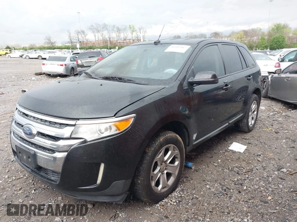 2013 Ford Edge SEL with VIN 2FMDK3JC6DBB10900, listed as a IAAI auction lot 41942567 with 1 mi miles. Bid and sale history available at carsss.com. Image 2.