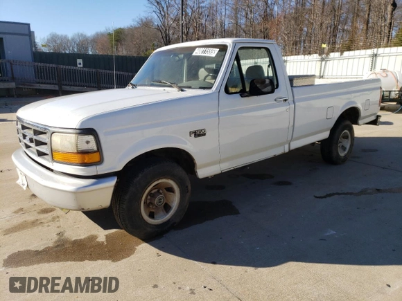1995 Ford F-150 with VIN 1FTEF15Y6SNA35852, listed as a Copart auction lot 48011555 with 2,911,158 mi miles and Clean Title. Bid and sale history available at carsss.com. Image 1.