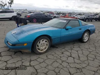 1993 Chevrolet Corvette with VIN 1G1YY23P1P5101411, listed as a Copart auction lot 53400105 with 0 mi miles and Clean Title. Bid and sale history available at carsss.com. Image 1.