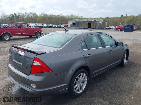 2012 Ford Fusion SEL with VIN 3FAHP0JA8CR425420, listed as a IAAI auction lot 41952627 with 115,421 mi miles. Bid and sale history available at carsss.com. Image 4.