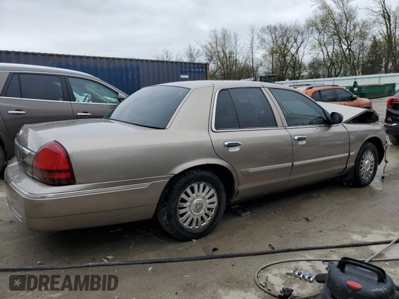 2006 Mercury Grand Marquis LS Premium z VIN 2MEHM75V46X655372, wystawiony jako Copart lot #54866655 z przebiegiem 140 863 mil mil oraz Nie do naprawy. Historia ofert i sprzedaży dostępna na DreamBid. Obrazek 3.