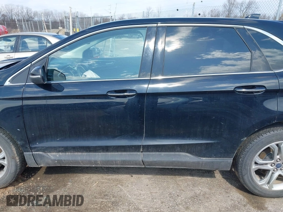 2017 Ford Edge Titanium with VIN 2FMPK4K99HBB57818, listed as a IAAI auction lot 42072809 with 113,124 mi miles. Bid and sale history available at carsss.com. Image 15.