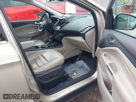 2017 Ford Escape Titanium with VIN 1FMCU9JD1HUB05881, listed as a IAAI auction lot 41966842 with 185,963 mi miles. Bid and sale history available at carsss.com. Image 5.