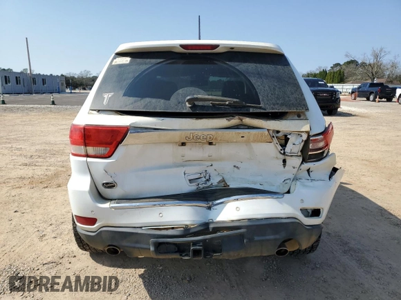 2013 Jeep Grand Cherokee Overland with VIN 1C4RJECT0DC655349, listed as a Copart auction lot 45114775 with 183,113 mi miles and Salvage Title. Bid and sale history available at carsss.com. Image 6.