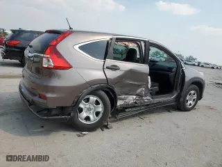 2015 Honda CR-V LX with VIN 3CZRM3H3XFG707617, listed as a Copart auction lot 52046515 with 112,151 mi miles and Salvage Title. Bid and sale history available at carsss.com. Image 3.