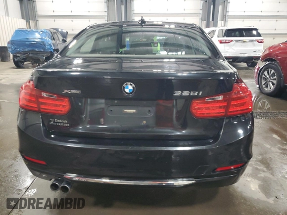 2015 BMW 3 Series 328i xDrive with VIN WBA3B3C50FJ984086, listed as a Copart auction lot 52006475 with 147,065 mi miles and Salvage Title. Bid and sale history available at carsss.com. Image 6.