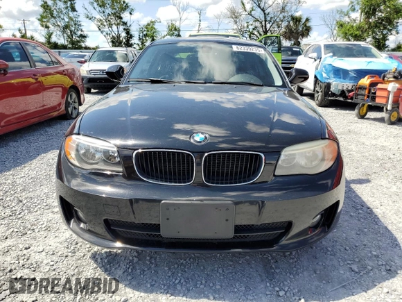 2012 BMW 1 Series 128i with VIN WBAUP7C56CVP23806, listed as a Copart auction lot 62339235 with 105,776 mi miles and Salvage title. Bid and sale history available at DreamBid. Image 5.
