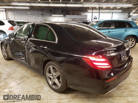 2019 Mercedes-Benz E-Class E 300 with VIN WDDZF4KB9KA550344, listed as a Copart auction lot 71108152 with 23,210 mi miles. Bid and sale history available at carsss.com. Image 2.