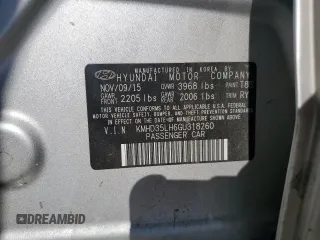 2016 Hyundai Elantra GT with VIN KMHD35LH6GU318260, listed as a Copart auction lot 73232764 with 102,332 mi miles and Salvage Title. Bid and sale history available at carsss.com. Image 13.