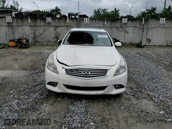 2015 Infiniti Q40 with VIN JN1CV6AP9FM502748, listed as a Copart auction lot 74823204 with 181,577 mi miles and Salvage Title. Bid and sale history available at carsss.com. Image 13.