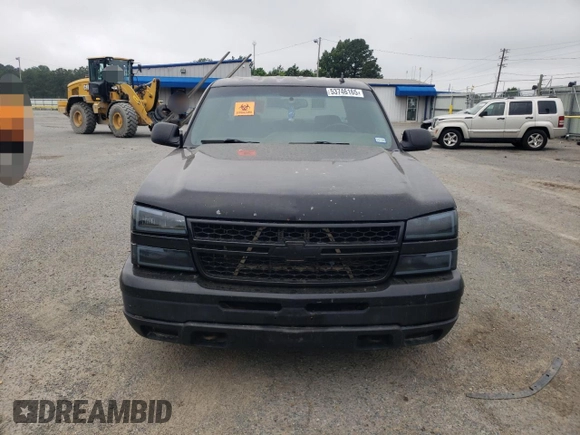 2006 Chevrolet Silverado 1500 LT1 with VIN 2GCEC13TX61211907, listed as a Copart auction lot 53746165 with 168,051 mi miles and Salvage Title. Bid and sale history available at carsss.com. Image 5.