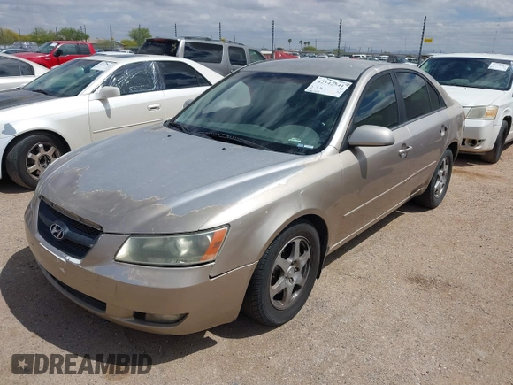 2006 Hyundai Sonata GLS with VIN 5NPEU46F56H148606, listed as a IAAI auction lot 42142541 with 106,144 mi miles and . Bid and sale history available at DreamBid. Image 2.