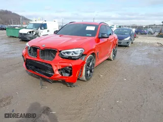 2020 BMW X4 M Competition with VIN 5YMUJ0C05L9C33943, listed as a IAAI auction lot 41531691 with 55,419 mi miles. Bid and sale history available at carsss.com. Image 17.