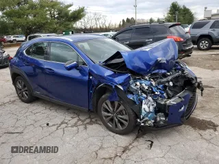 2021 Lexus UX with VIN JTHE9JBH0M2042519, listed as a Copart auction lot 84238734 with 0 mi miles and Non Repairable. Bid and sale history available at carsss.com. Image 4.