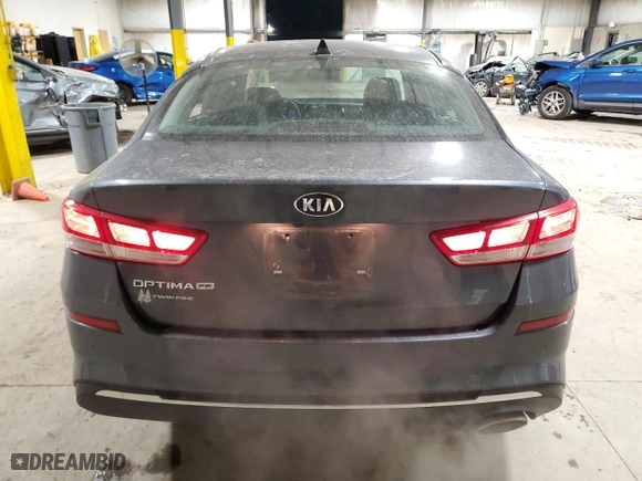 2020 Kia Optima SE with VIN 5XXGT4L35LG433187, listed as a Copart auction lot 83305624 with 75,533 mi miles and Salvage Title. Bid and sale history available at carsss.com. Image 6.