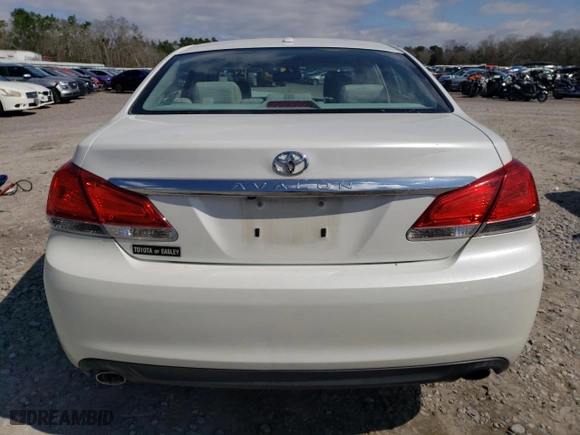 2011 Toyota Avalon with VIN 4T1BK3DB7BU390862, listed as a Copart auction lot 46219105 with 86,268 mi miles and Salvage Title. Bid and sale history available at carsss.com. Image 6.
