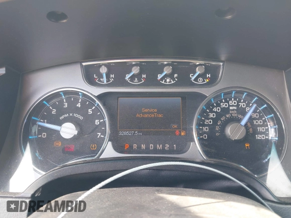 2011 Ford F-150 XL with VIN 1FTFW1EF6BFD10231, listed as a IAAI auction lot 41500916 with 328,527 mi miles. Bid and sale history available at carsss.com. Image 7.