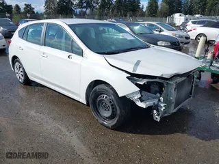 2018 Subaru Impreza with VIN 4S3GTAA68J3713095, listed as a IAAI auction lot 41794712 with 48,325 mi miles. Bid and sale history available at carsss.com. Image 1.