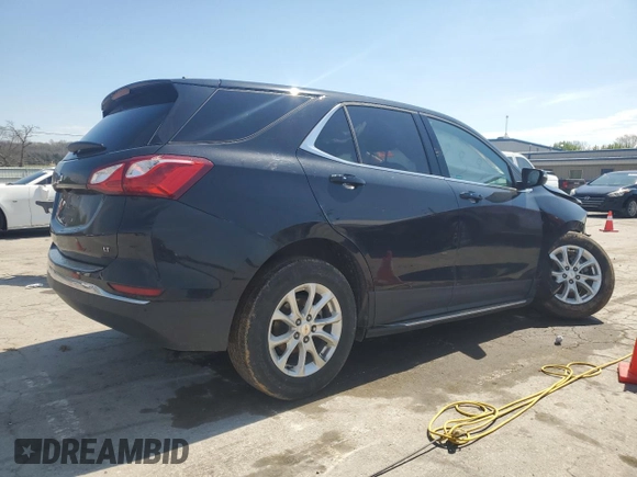 2019 Chevrolet Equinox LT with VIN 2GNAXKEV0K6151535, listed as a Copart auction lot 50631835 with 93,937 mi miles and Salvage Title. Bid and sale history available at DreamBid. Image 3.