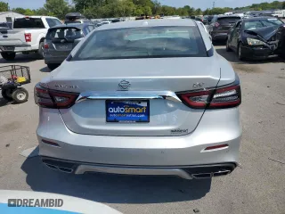 2022 Nissan Maxima SV with VIN 1N4AA6CV5NC505085, listed as a Copart auction lot 69453464 with 66,060 mi miles and Salvage Title. Bid and sale history available at carsss.com. Image 6.