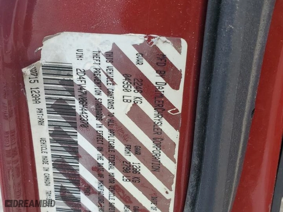 2006 Dodge Magnum with VIN 2D4FV47V06H442370, listed as a Copart auction lot 51088055 with 279,623 mi miles and Non Repairable. Bid and sale history available at carsss.com. Image 14.