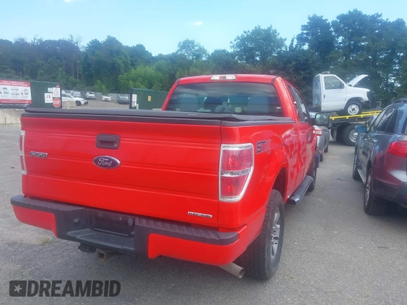 2014 Ford F-150 XL with VIN 1FTEX1EM2EFB48870, listed as a IAAI auction lot 42798560 with 78,191 mi miles and . Bid and sale history available at DreamBid. Image 4.