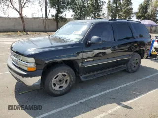 2003 Chevrolet Tahoe LS with VIN 1GNEC13T53R166417, listed as a Copart auction lot 60275105 with Not provided miles and Salvage title. Bid and sale history available at DreamBid. Image 1.
