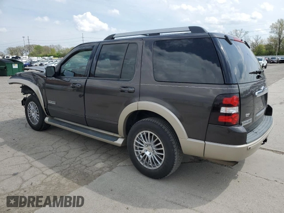 2006 Ford Explorer Eddie Bauer with VIN 1FMEU74EX6UA24764, listed as a Copart auction lot 55157275 with 162,220 mi miles and Clean title. Bid and sale history available at DreamBid. Image 2.