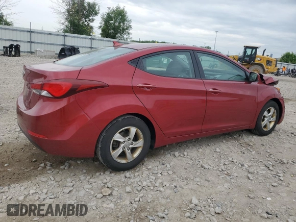 2015 Hyundai Elantra SE z VIN 5NPDH4AE6FH557258, wystawiony jako Copart lot #61659375 z przebiegiem 222 798 mil mil oraz Nie do naprawy • Non repairable. Historia ofert i sprzedaży dostępna na DreamBid. Obrazek 3.