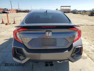 2020 Honda Civic Si with VIN 2HGFC1E57LH702572, listed as a Copart auction lot 50269585 with 126,077 mi miles and Salvage Title. Bid and sale history available at DreamBid. Image 6.