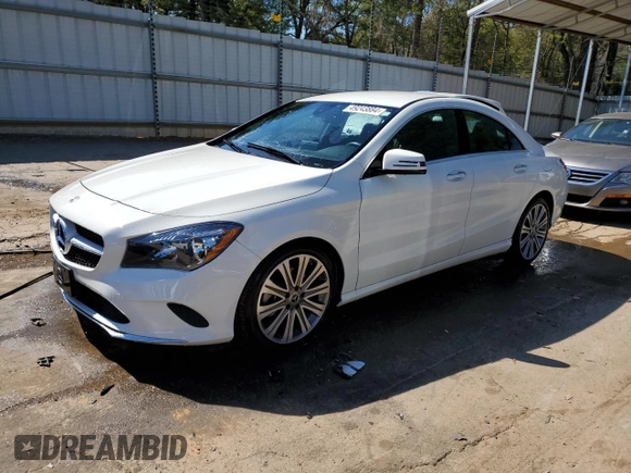 2018 Mercedes-Benz CLA 250 with VIN WDDSJ4EB1JN532911, listed as a Copart auction lot 49243884 with 77,576 mi miles and . Bid and sale history available at DreamBid. Image 1.