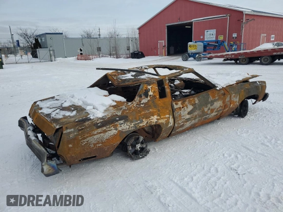1974 Chevrolet Monte Carlo z VIN 1H57H41668366, wystawiony jako Copart lot #43257785 z przebiegiem Nie podano mil oraz Tytuł czysty. Historia ofert i sprzedaży dostępna na DreamBid. Obrazek 3.