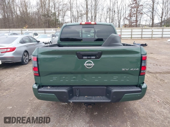 2024 Nissan Frontier SV z VIN 1N6ED1EK6RN618205, wystawiony jako IAAI lot #41205878 z przebiegiem 10 414 mil mil oraz . Historia ofert i sprzedaży dostępna na DreamBid. Obrazek 16.